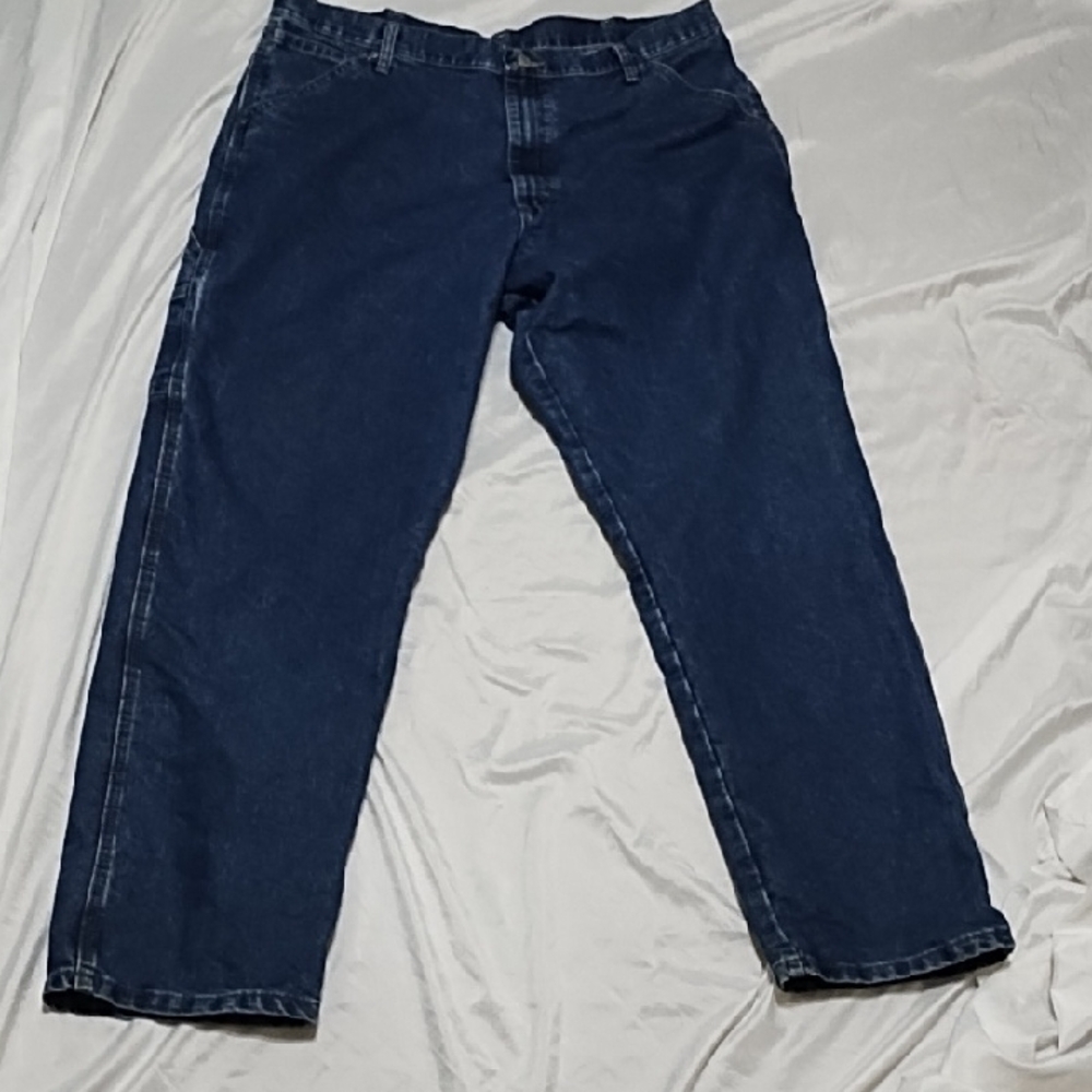 Wrangler Men's Dark Wash Carpenter Jeans 38x32